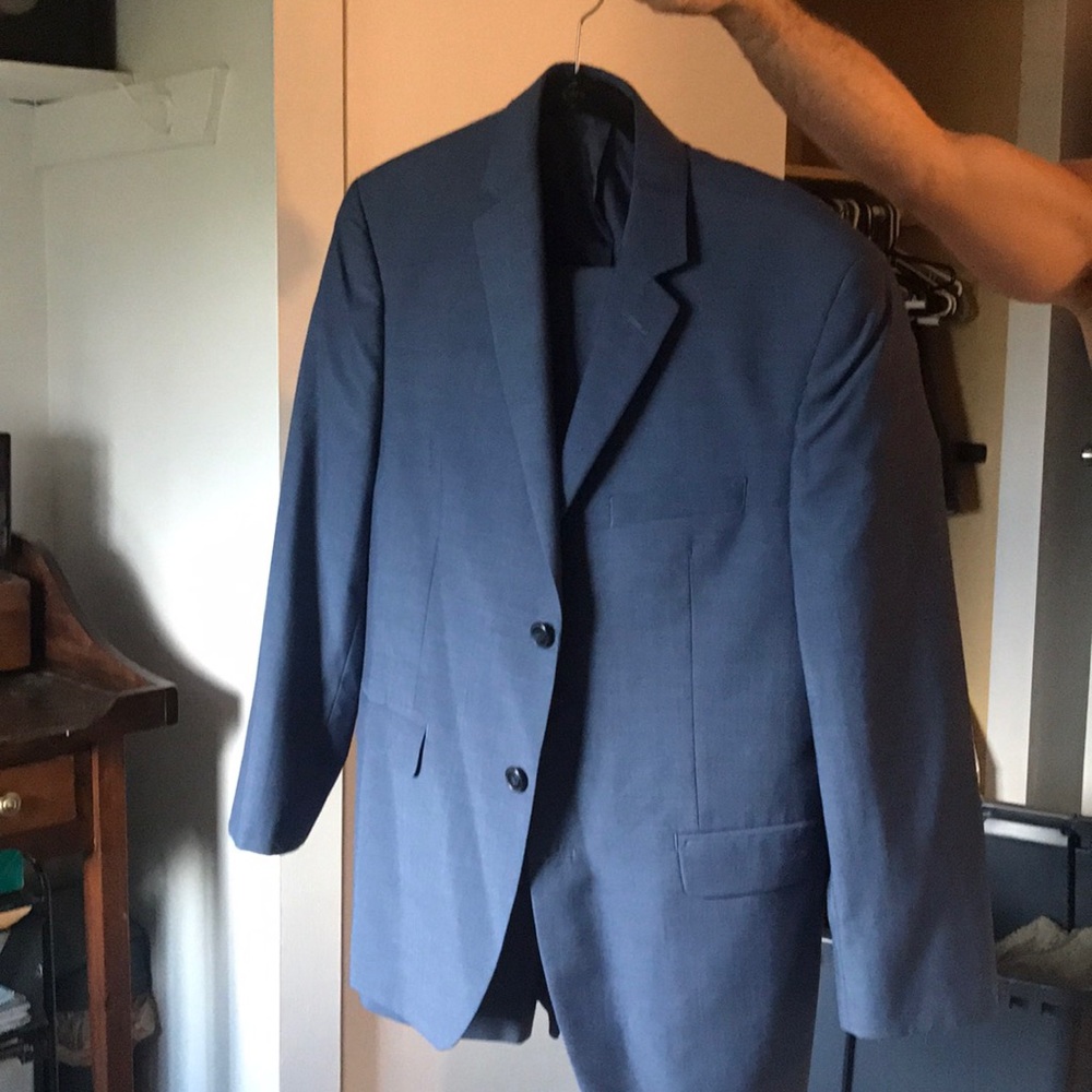 Full blue suit